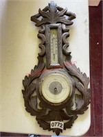 Carved Wood Barometer  (Con2)