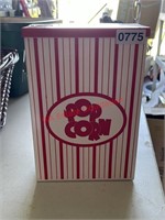 Plastic Popcorn Tub with lid  (Con2)