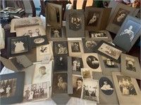 Lot of Various Sized Vintage early 1900s photos