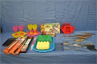Lot Various Grilling, Picnic, Outdoor Accessories