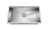 27” GLACIER BAY UNDERMOUNT STAINLESS STEEL SINGLE