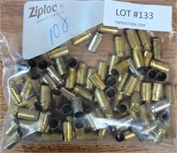 BAG OF ASSORTED AMMO CASINGS