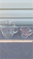 2 Pyrex Glass Measuring Cups