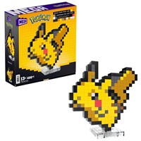 MEGA Pokemon Action Figure Building Set, Pikachu