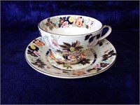 Oversized Mason's Cup and Saucer