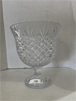 Large Cut Glass Crystal Centerpiece