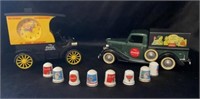 Coca-Cola Thimbles & Model Cars