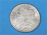 1880 Morgan Carson City Silver Dollar Coin