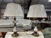 2 ACCENT LAMPS 13" X 20"X 12"