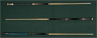 3 Players Pool Cue Billiard Stick