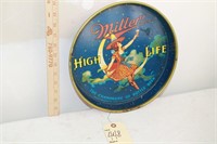 Vintage Miller High Life tray original