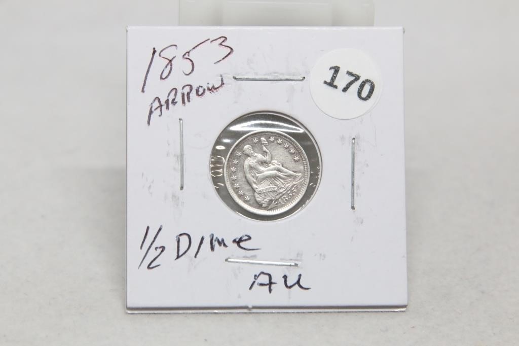 Coin & Currency Online Auction Ending June 11
