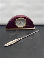 Letter opener & timedesign clock