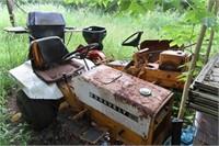 Old Tractors for Parts, Mower Deck, Muclher(cond