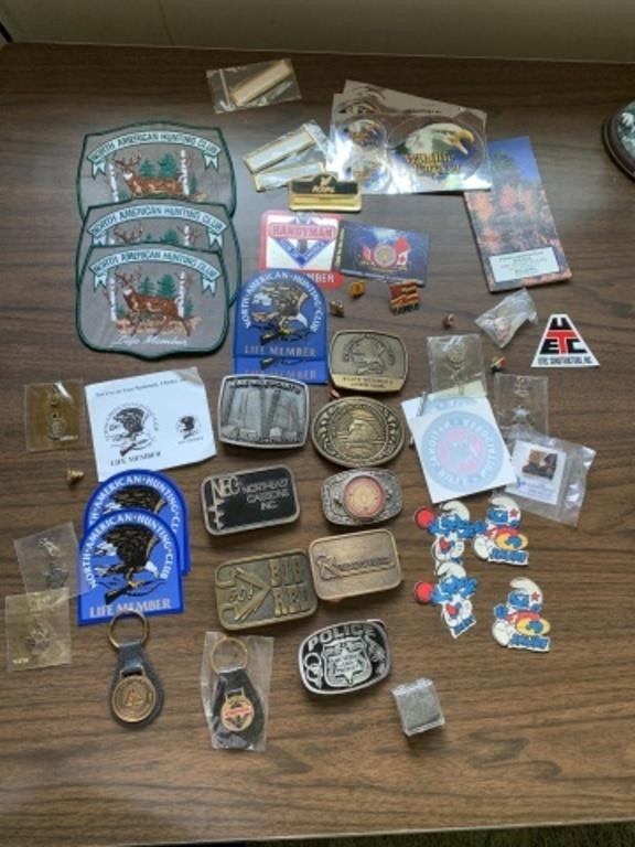 Vintage Lot of pins and Patches
