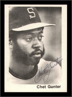 Chet Gunter Autographed 1976 Shreveport Captains