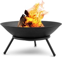 NEW $80 Fire Pit Bowl Outdoor Wood Burning 55CM