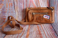 Fossil Crossbody Purse Pebbled Leather