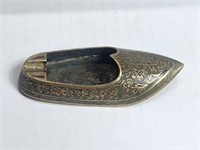 Brass Shoe Ashtray from India