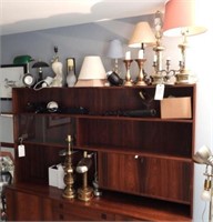 Selection of approximately (14) lamps in various