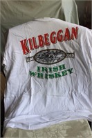 VINTAGE KILBEGGAN IRISH WHISKEY T-SHIRT