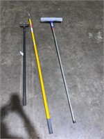 FIBERGLASS EXTENSION POLE / SCRAPER/ WASHER