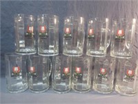~LPO- Spaten Minchen 11 Beer Glasses 0.51 OZ