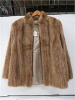 Rabbit Fur Coat - No size on coat