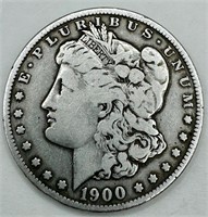 Morgan Silver Dollar 1900 O