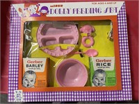 Vintage dolly feeding set