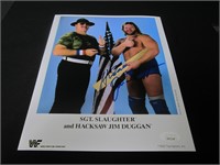 Jim Duggan Signed 8x10 Photo JSA Witnessed