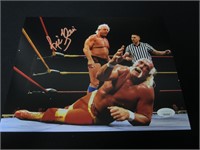 Ric Flair Signed 8x10 Photo JSA Witnessed