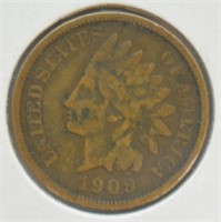 1909 INDIAN HEAD CENT  VG