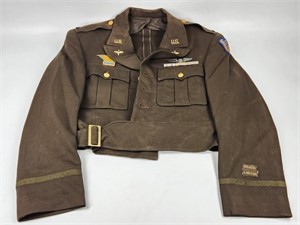US AIR FORCE JACKET WITH PATCHES & WINGS