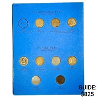 1857-1909 Indian Head Cent Book (43 Coins)