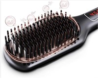 MEGAWISE IONIC HAIR STRAIGHTENER BRUSH