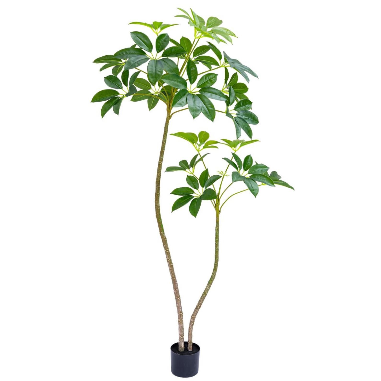 AfanD Artificial umbrella tree,6ft Tall Fake Plant