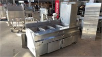 H & K INTERNATIONAL HOTDOG STEAMER STAND, 80(L) x