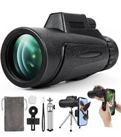 12x50 HD Monocular Telescope for Smartphone,