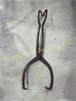 Antique ice  tongs