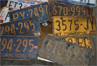 License Plates - mixed lot