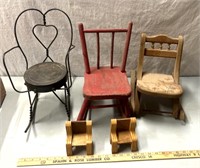 Doll chair-furniture