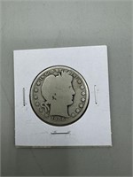 1906-D Silver Barber half Dollar