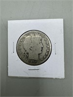 1907 Silver Barber half Dollar