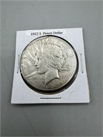 1922-S Peace Silver Dollar