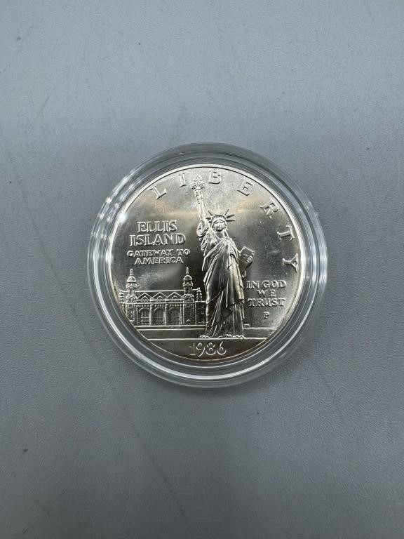1986 Commemorative Silver Dollar