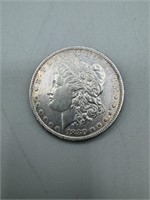 1880 Morgan Silver Dollar, higher grade