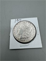 1900 Morgan Silver Dollar, higher grade