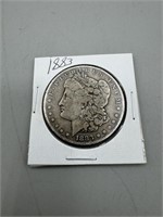 1883 Morgan Silver Dollar