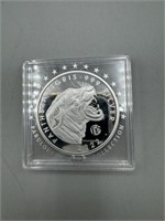 2022 20 Gram Tiger Silver Round